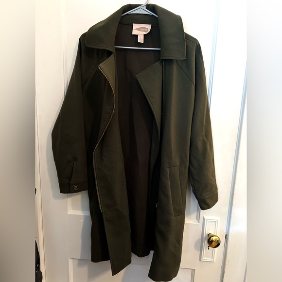 Women’s Green Jacket Forever21 size Small - Picture 2 of 7